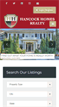 Mobile Screenshot of hancockhomes.com